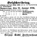 1886-01-21 Kl Holzschreibetag